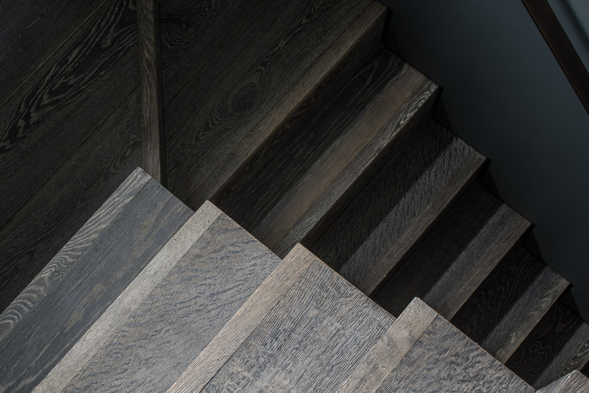 Why is wood an excellent material for staircases?