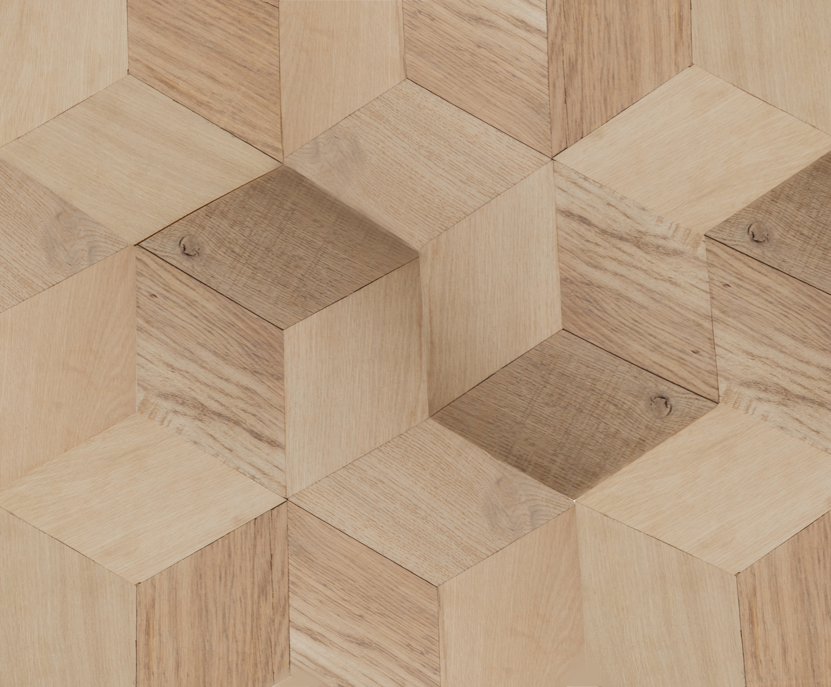 wood tile hexagon