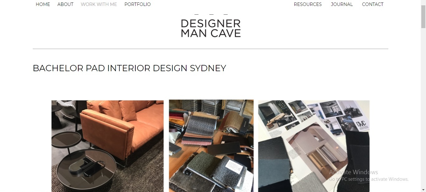Designer Man Cave