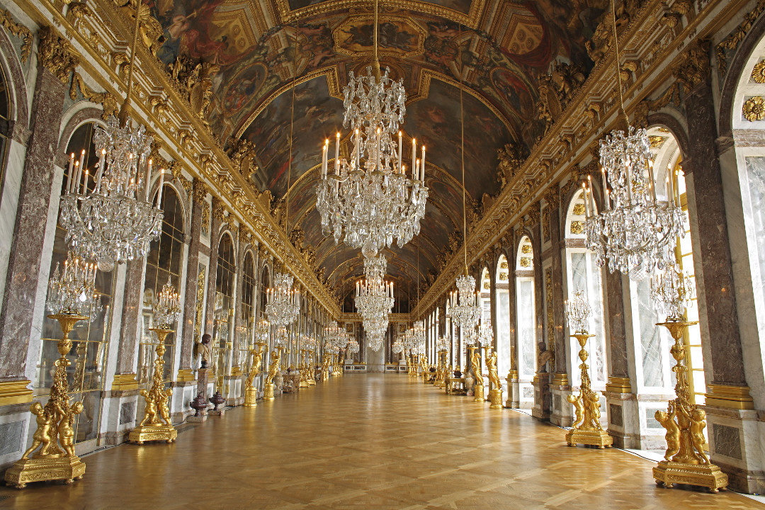 The Parquet de Versailles in the Hall of Mirrors, Versailles Place