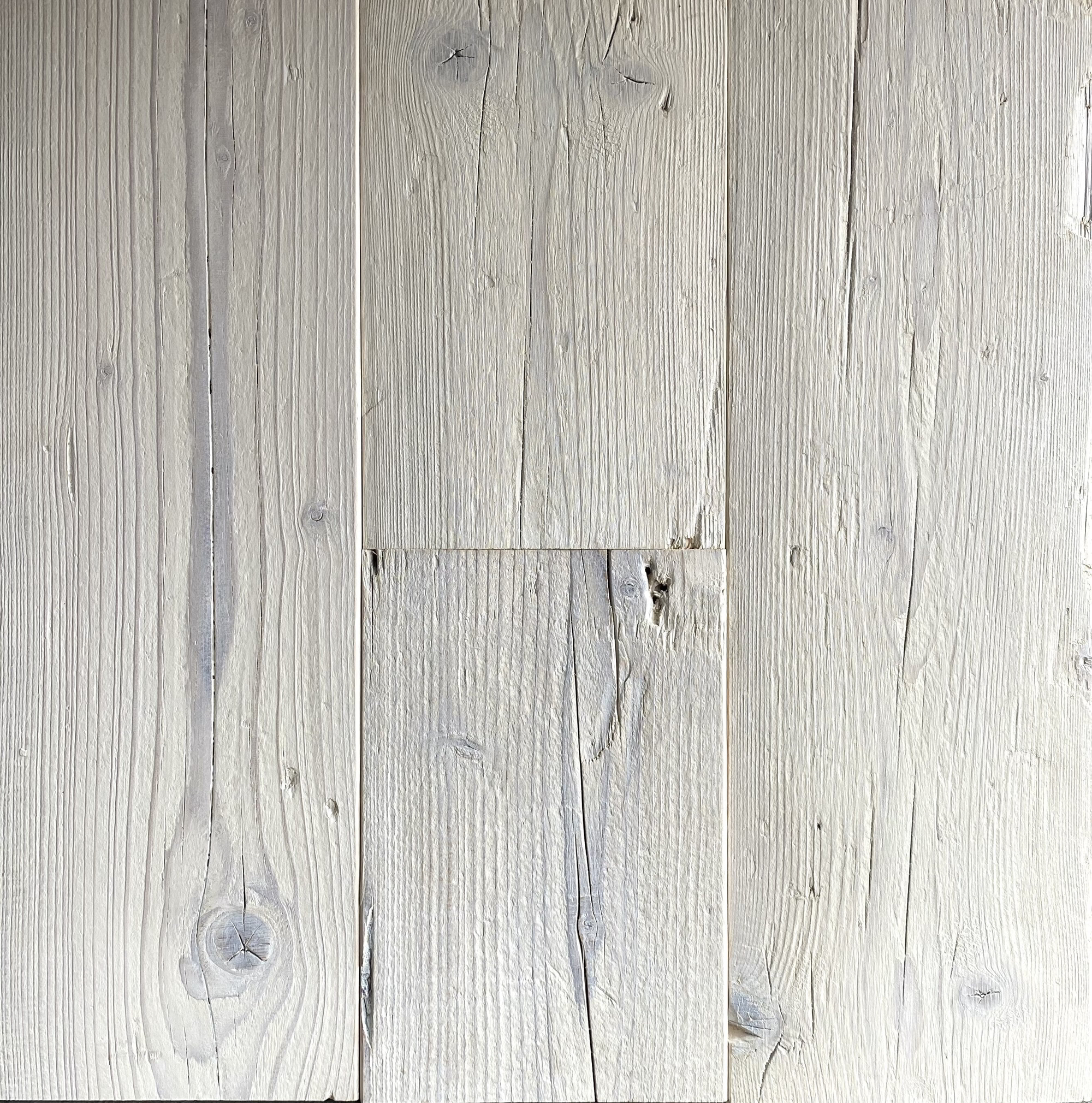 Reclaimed Mid Century Pine – Old White